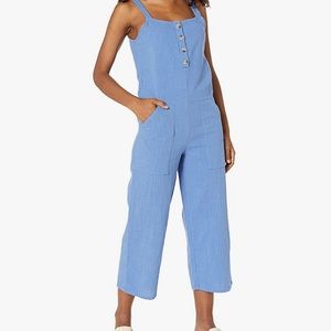 Billabong Day Dreamer Jumpsuit BLUE, SMALL